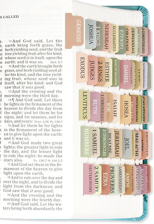 Pastel Bible Tabs